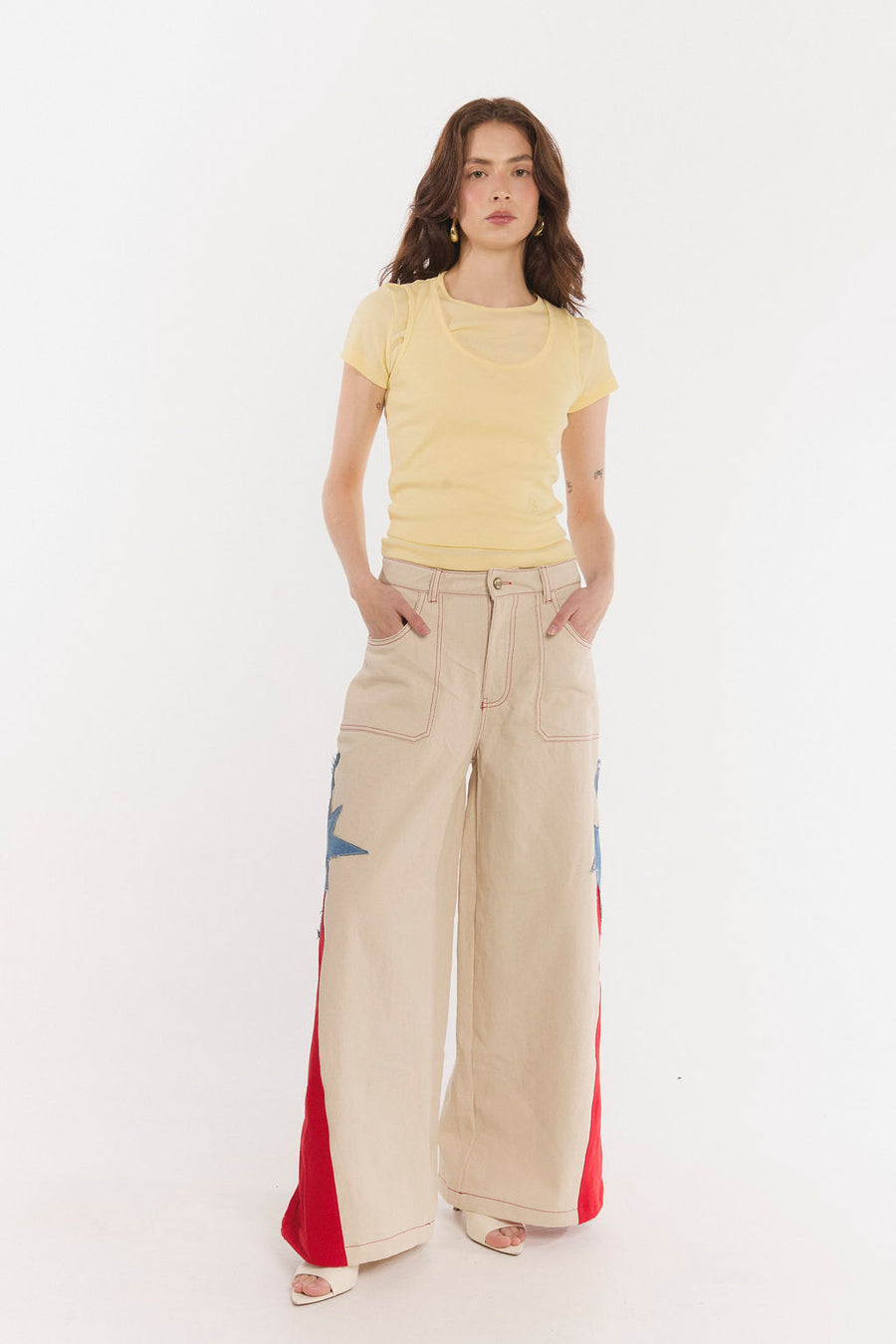 Pantalon Bailoteo Beige