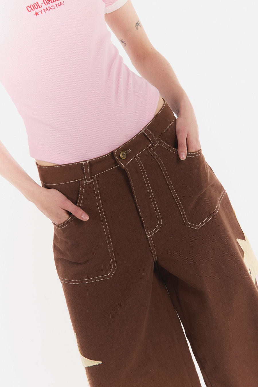 Pantalon Bailoteo Cafe