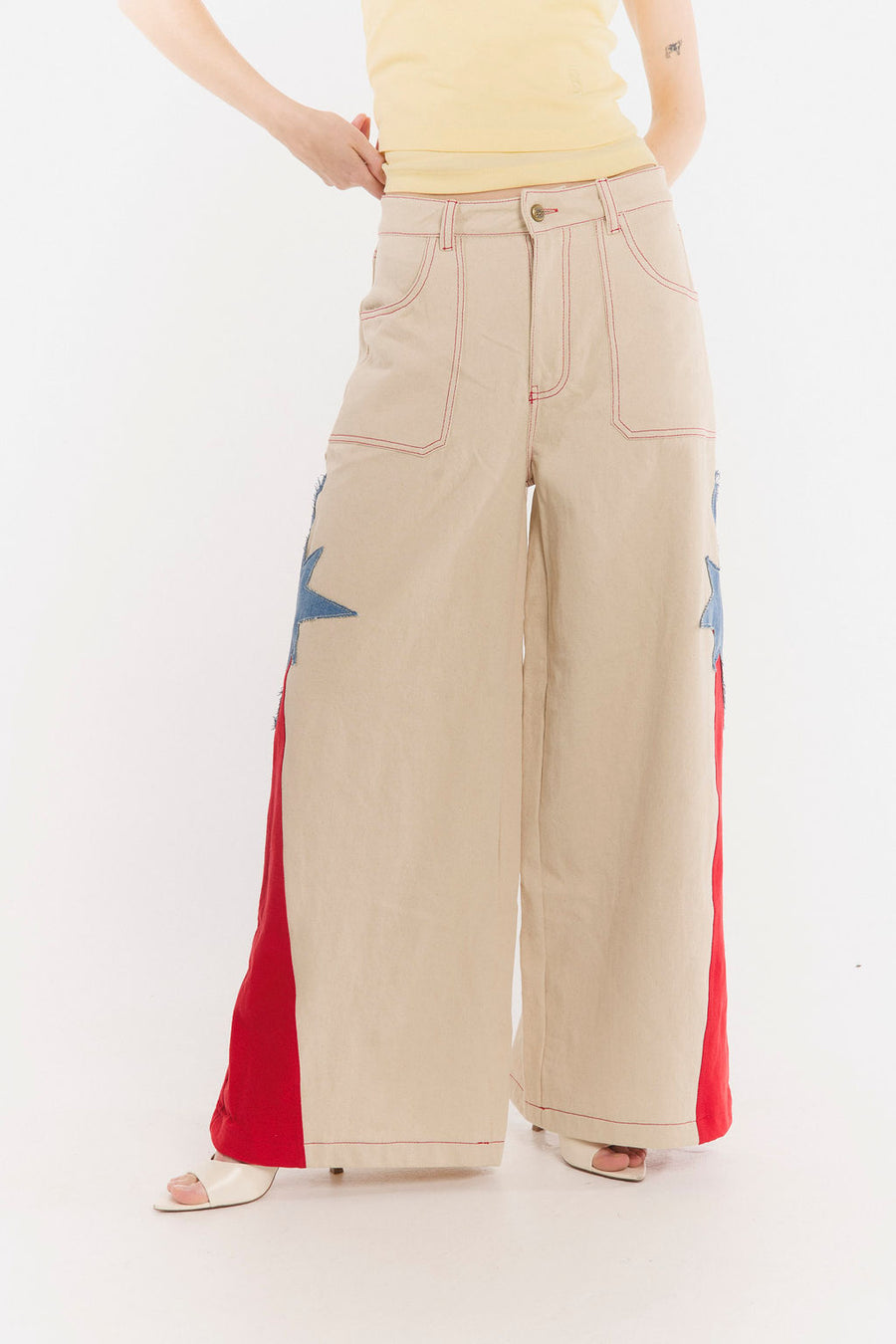 Pantalon Bailoteo Beige