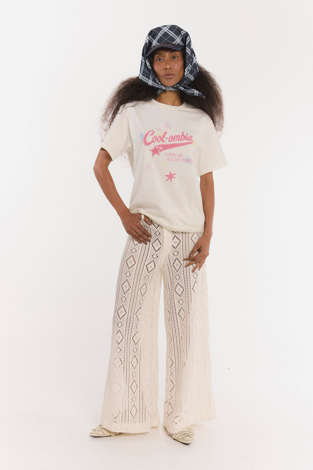 Pantalon Cumbia Crema