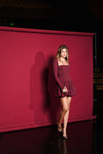 Cargar imagen en el visor de la galería, Vestido London Borgoña
