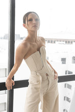 Cargar imagen en el visor de la galería, Pantalon versalles beige
