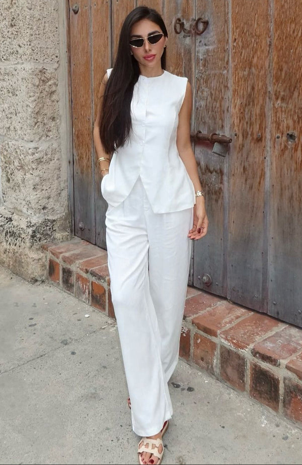 BLUSA CORAL BLANCA
