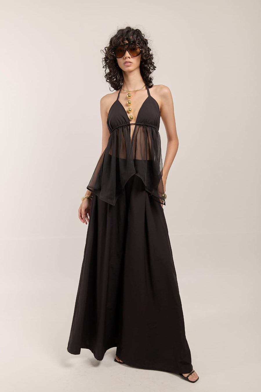 Top Maraca Negro