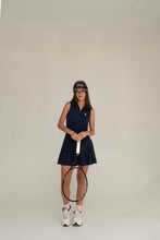 Cargar imagen en el visor de la galería, Vestido montreal azul oscuro
