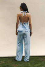 Cargar imagen en el visor de la galería, Pantalon francesca celeste
