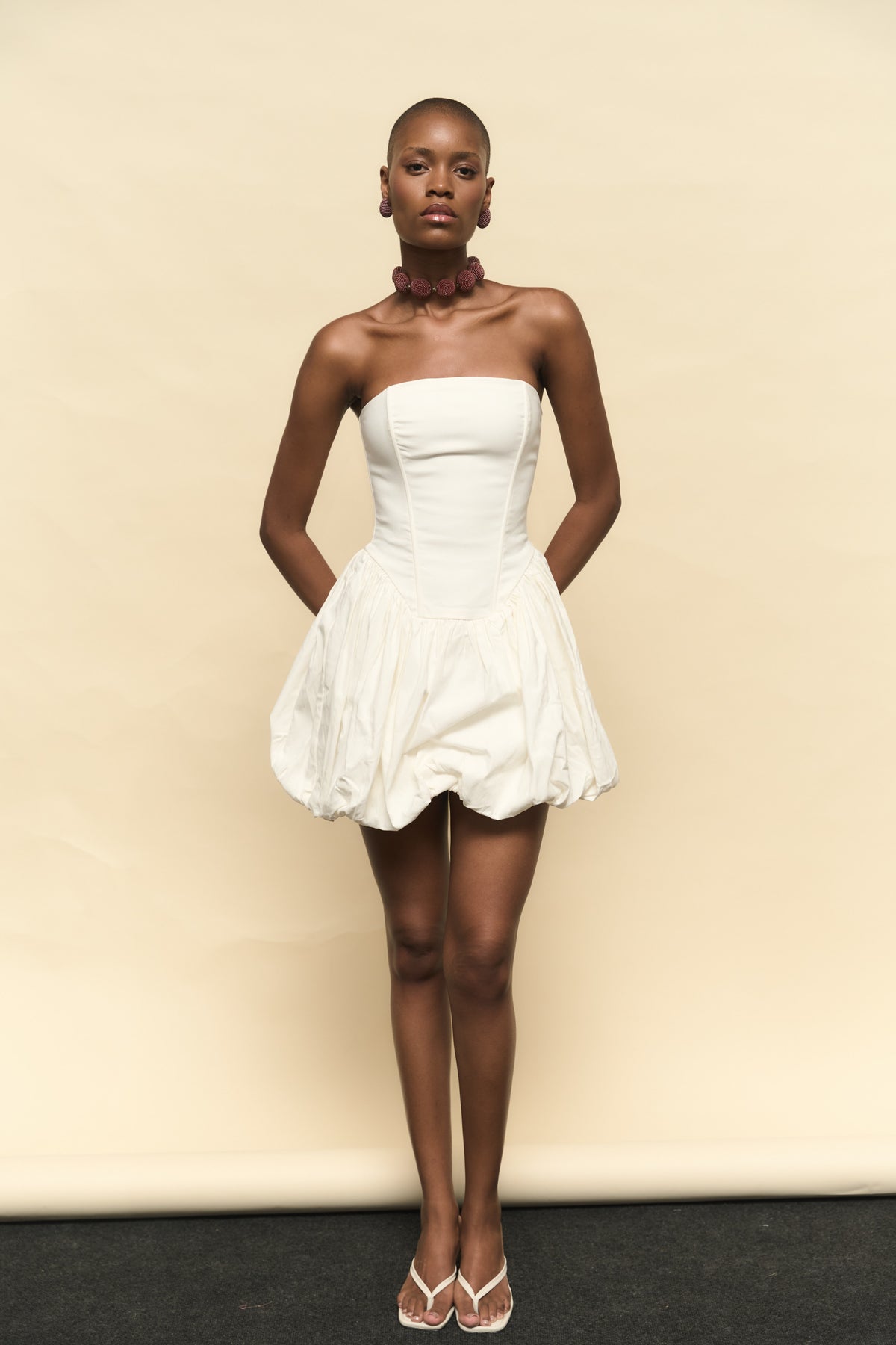 Vestido Abril Blanco