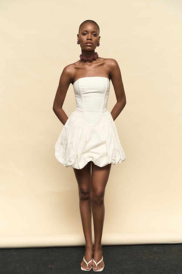 Vestido Abril Blanco