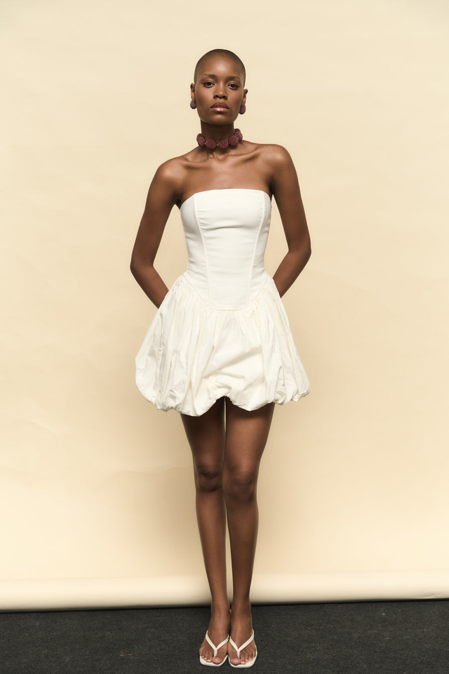 Vestido Abril Blanco