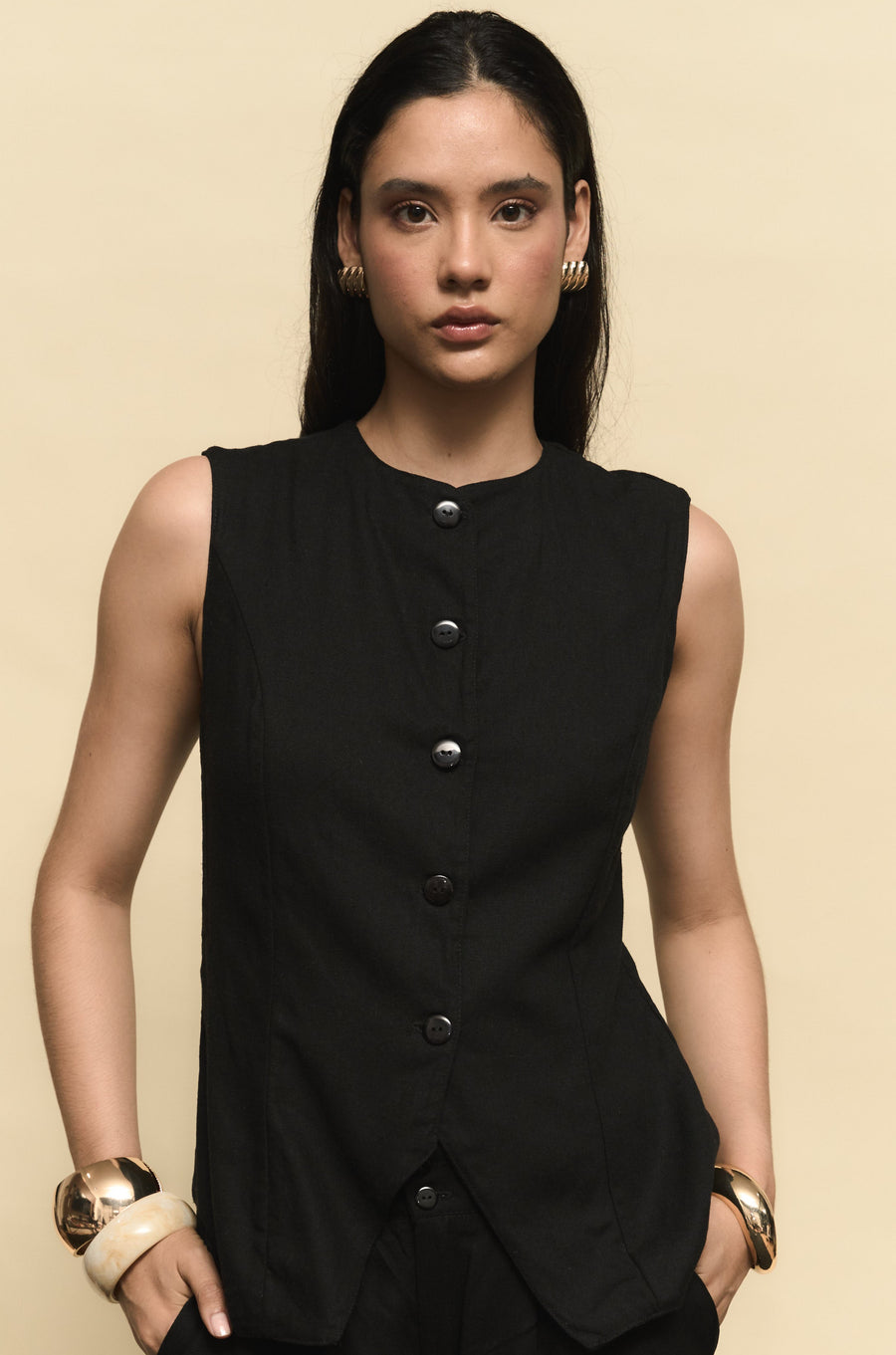 BLUSA CORAL NEGRA