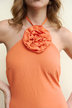 Cargar imagen en el visor de la galería, Vestido Jardín Naranja
