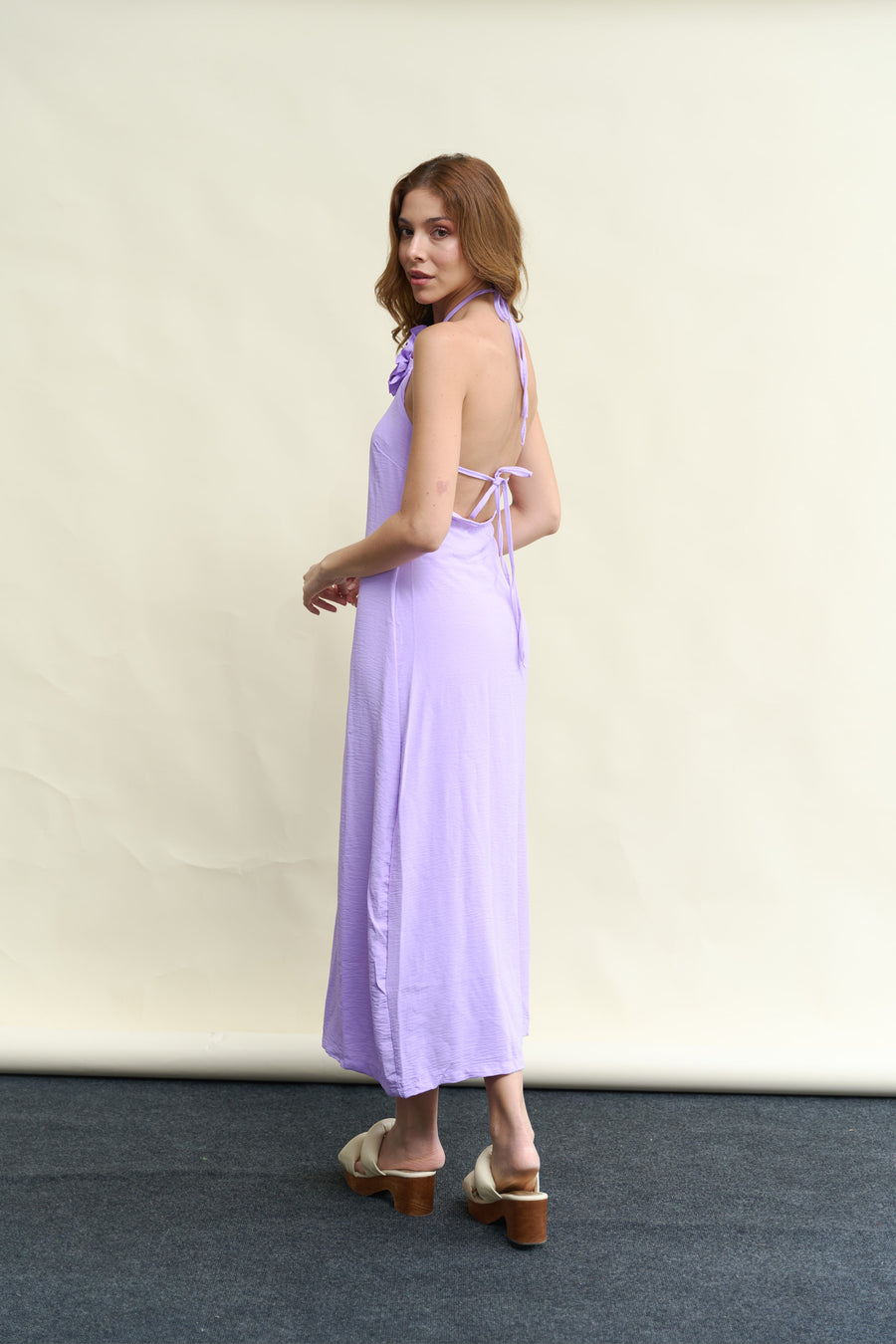 Vestido Jardín Lila