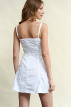 Cargar imagen en el visor de la galería, Vestido macaroon blanco
