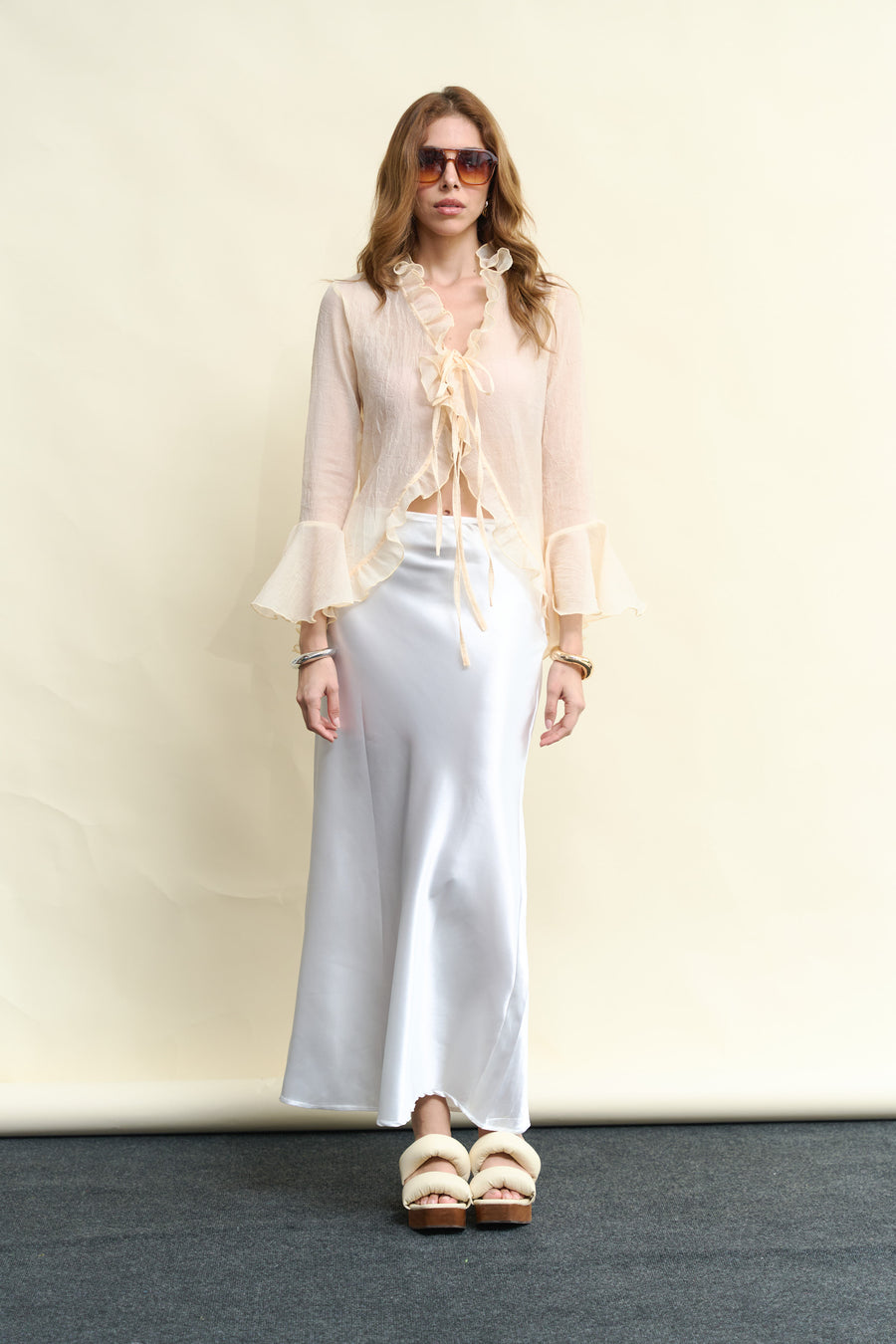 Falda Fontana blanca