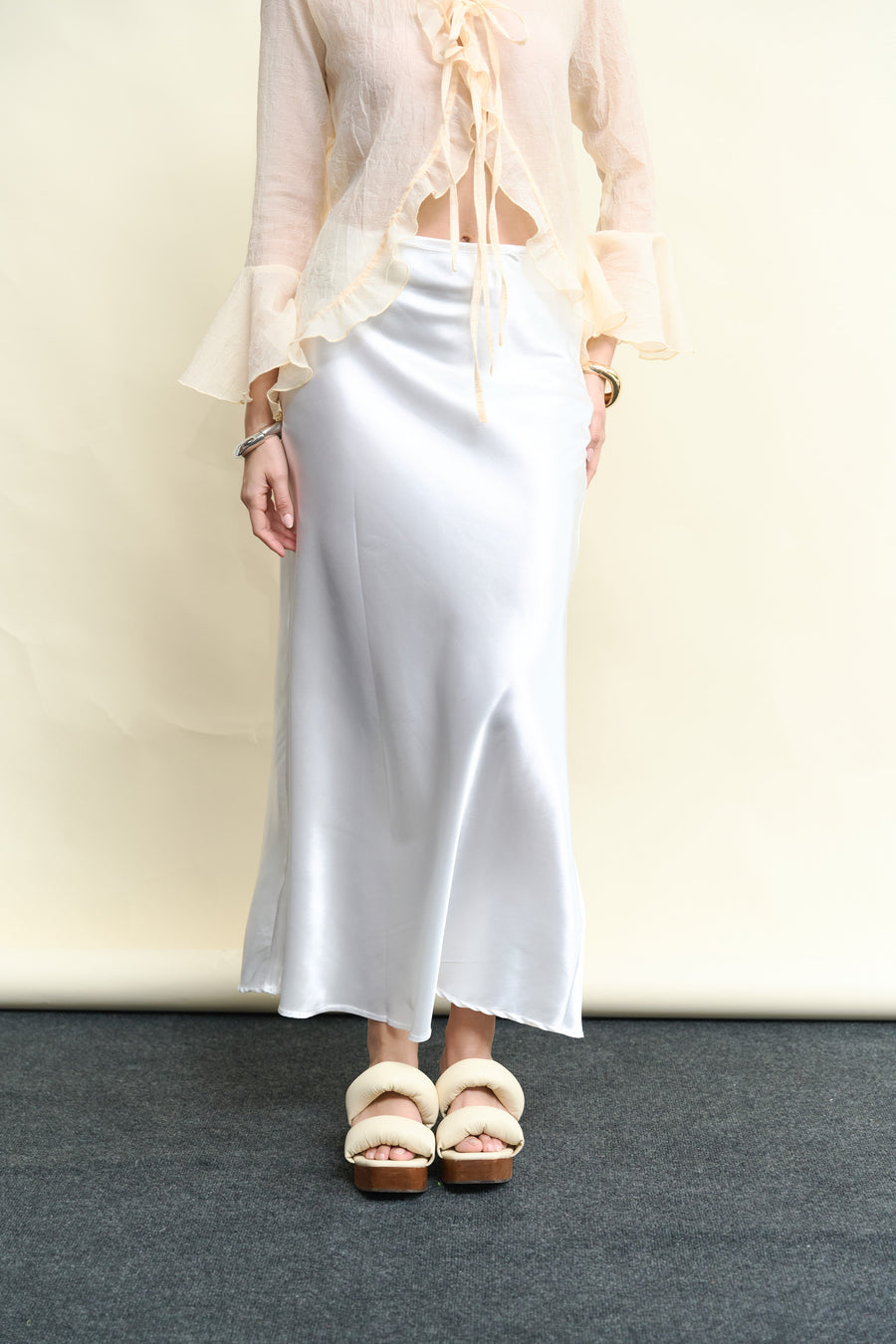 Falda Fontana blanca