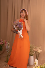 Cargar imagen en el visor de la galería, Vestido Jardín Naranja

