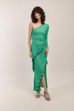 Cargar imagen en el visor de la galería, Vestido Aura Verde Esmeralda
