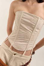 Cargar imagen en el visor de la galería, Corset Cardenal Beige
