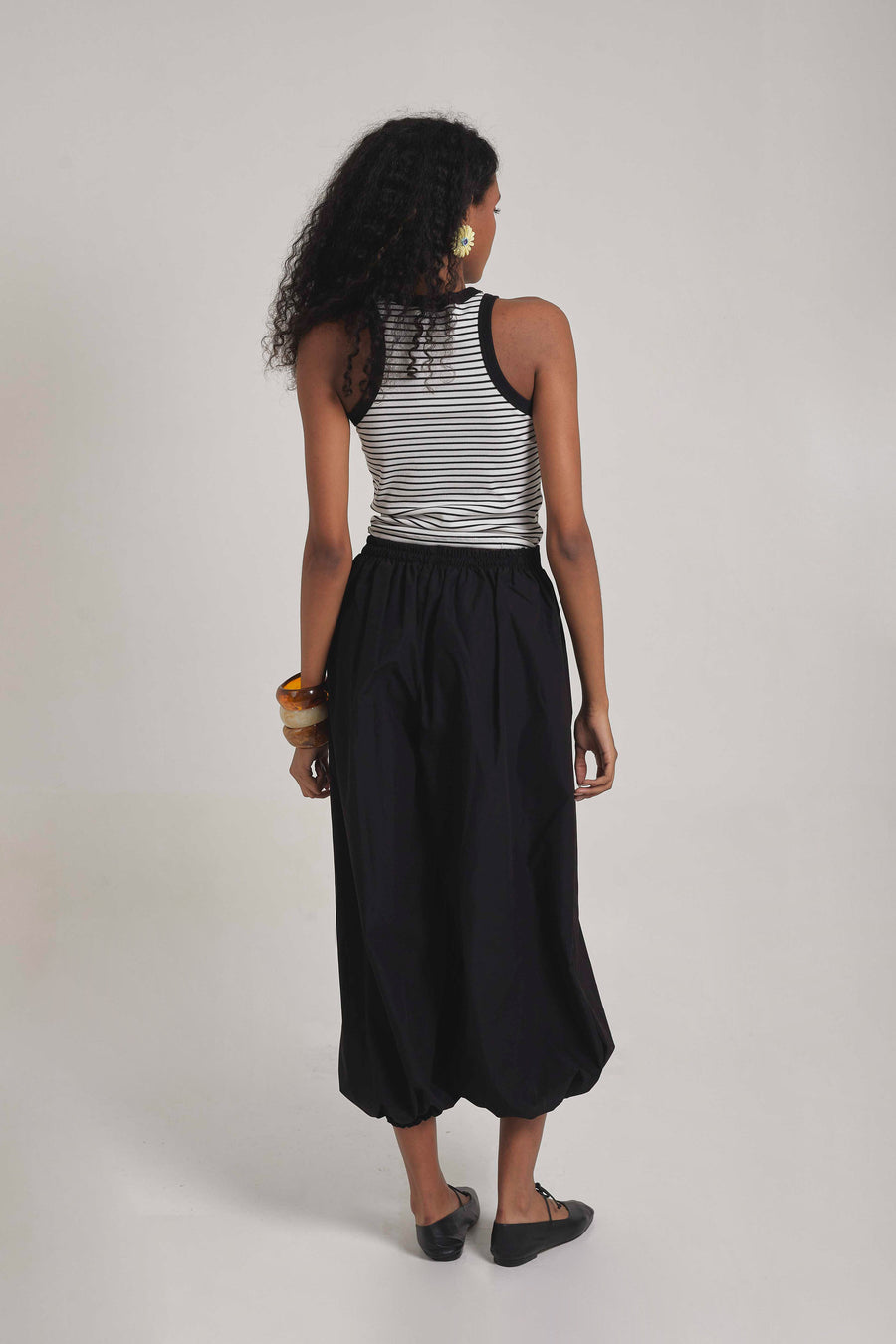 Pantalon Bombacho Negro