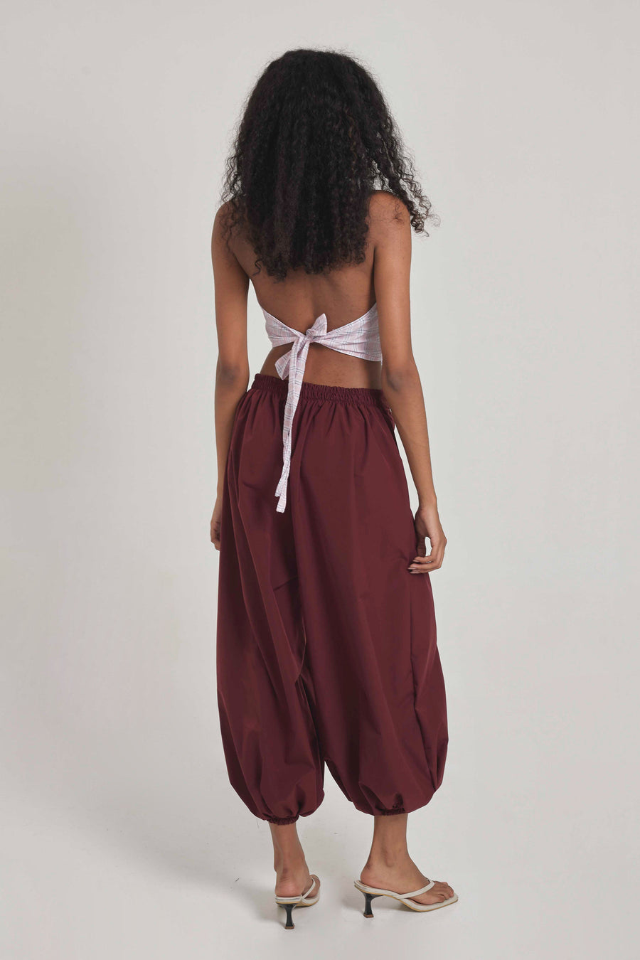 Pantalon Bombacho Vinotinto