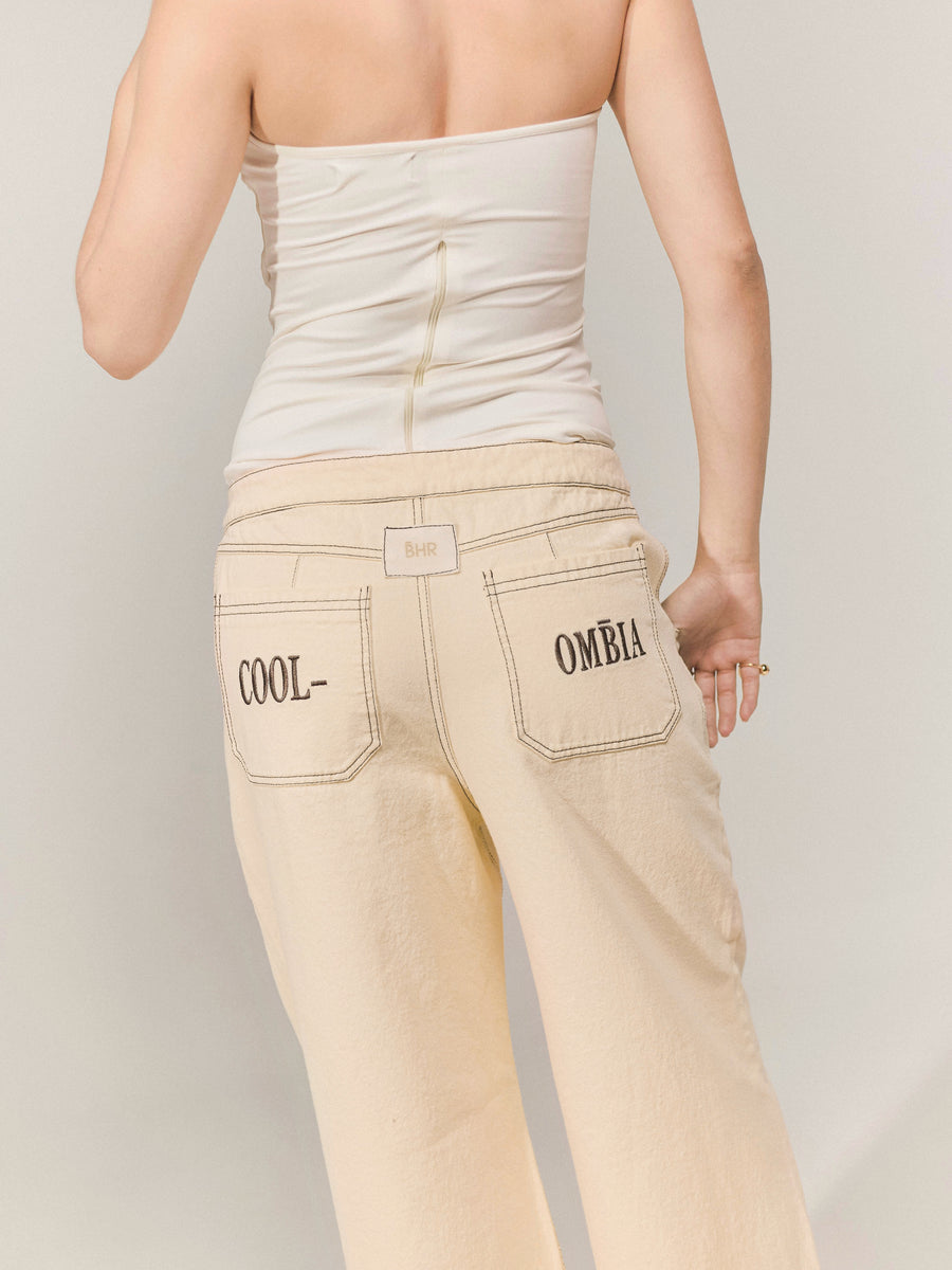 Jean cool-ombia Beige