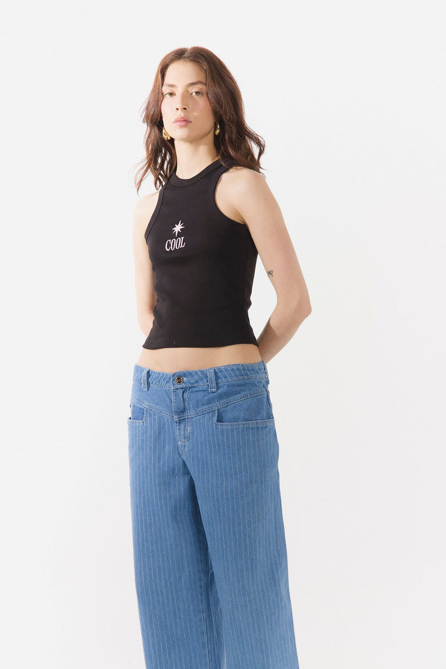 El Tank Top Mas Cool Negro