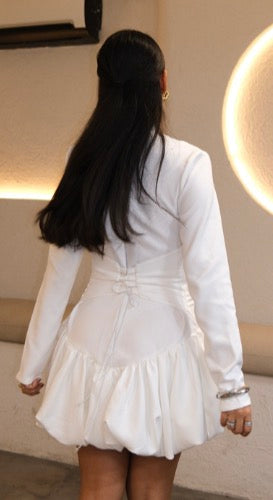 Vestido Nuqui Blanco