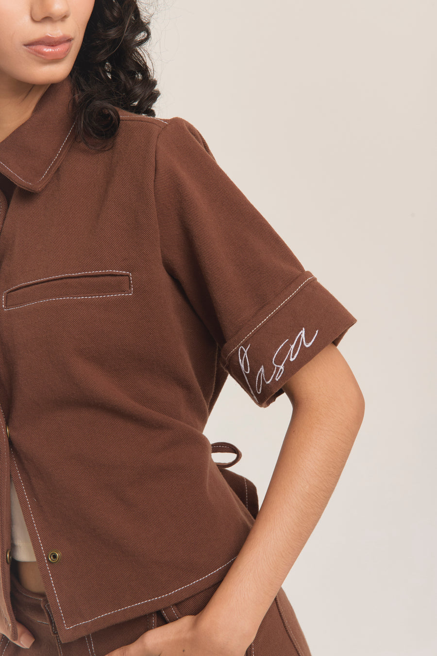 Boxy Jacket Cafe