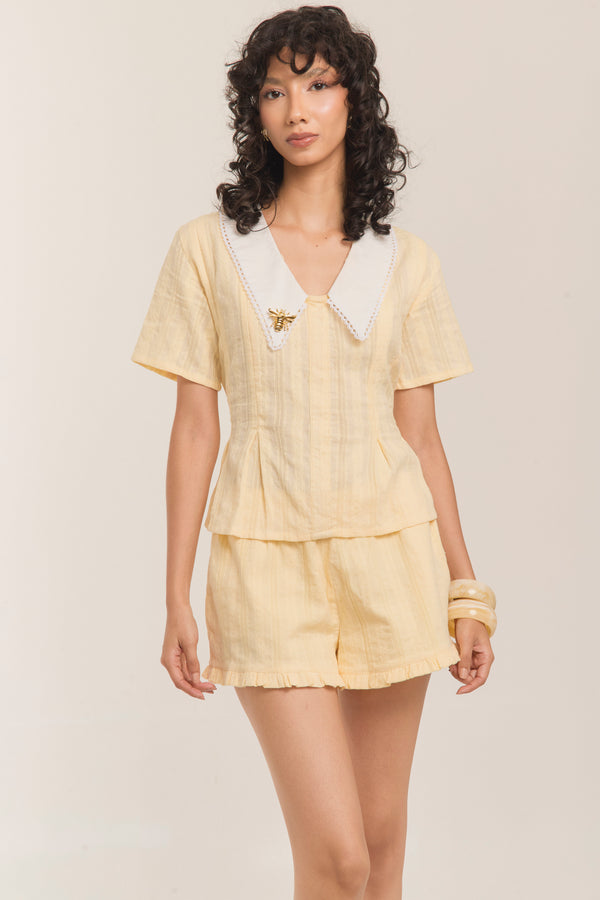Set Tumbao Amarillo Pastel