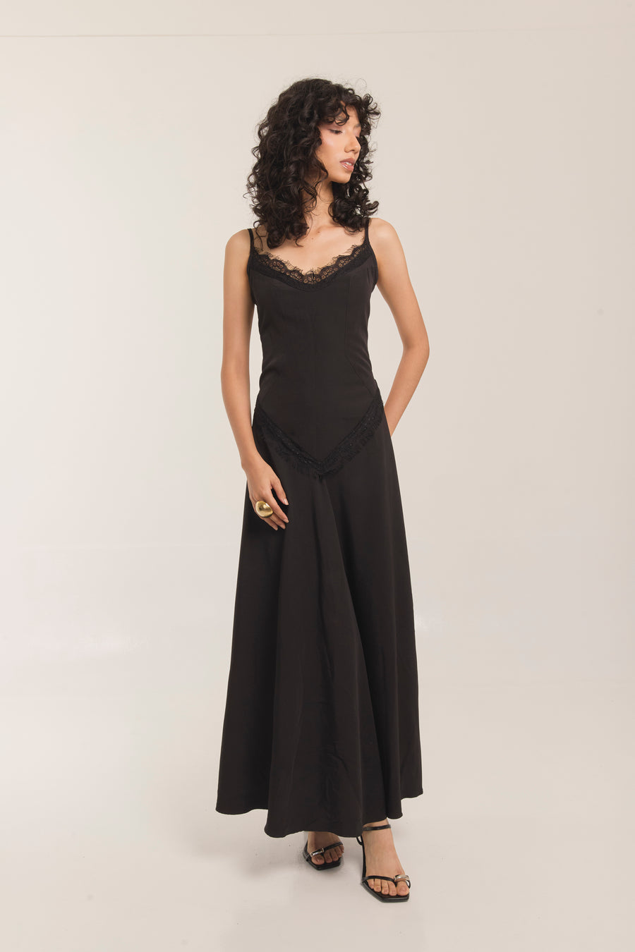 Vestido Origen Negro
