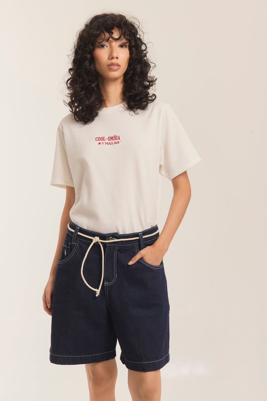 Camiseta Cool-ombia y mas Na´ Blanca