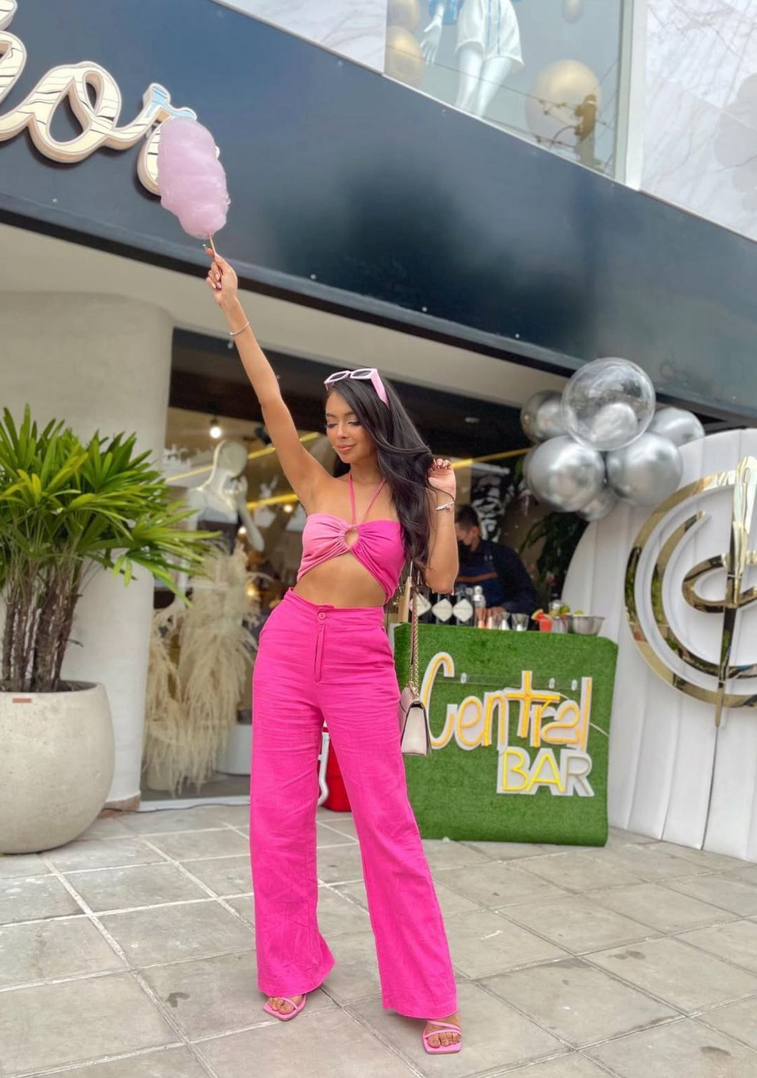 Pantalón Zahara Fucsia