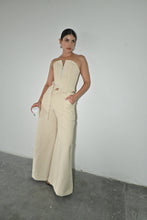 Cargar imagen en el visor de la galería, Pantalon versalles beige
