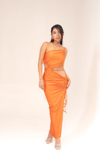 Cargar imagen en el visor de la galería, Vestido Belinda Naranja
