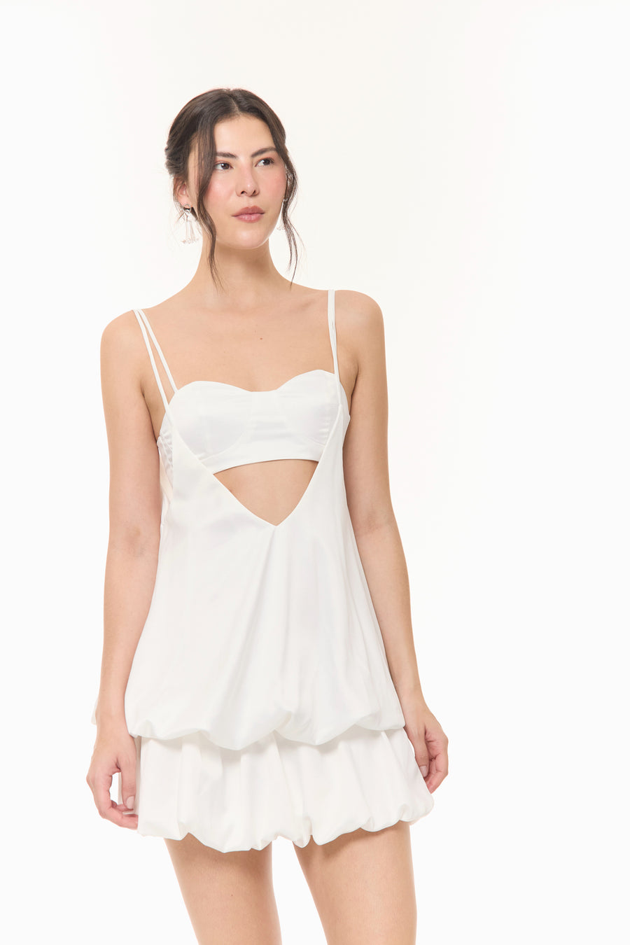 Vestido Media Noche Blanco