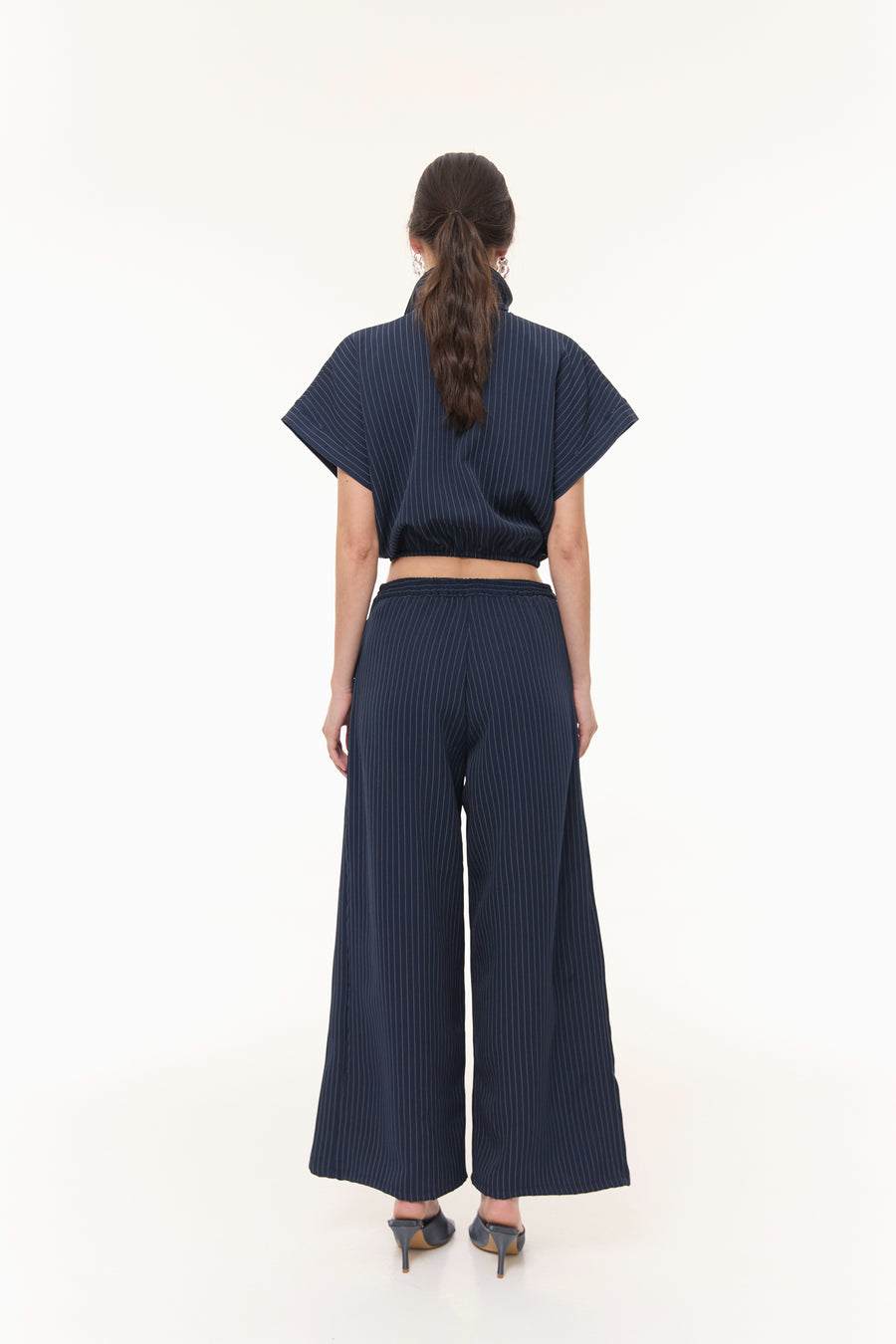 Set Brooklyn Azul Rayas