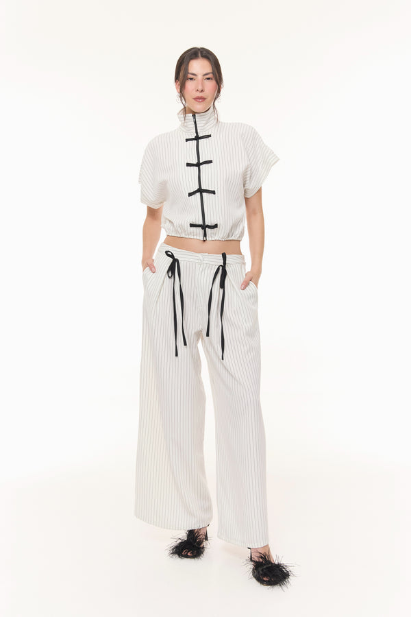 Set Brooklyn Blanco Rayas