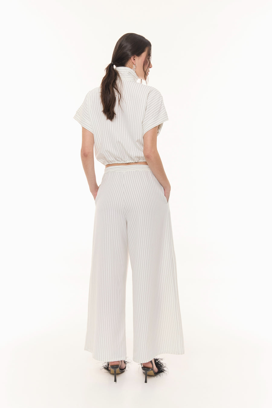 Set Brooklyn Blanco Rayas