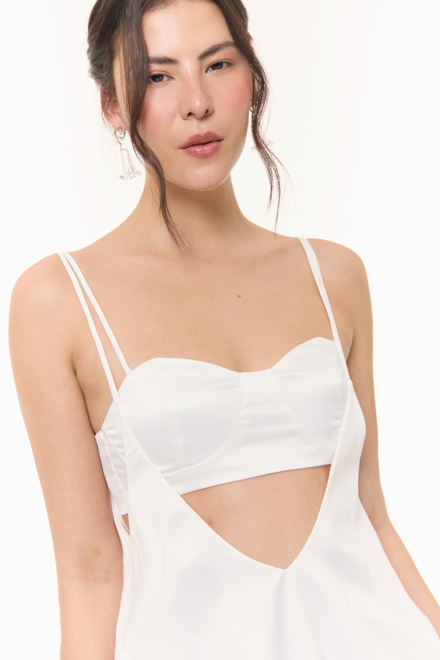 Vestido Media Noche Blanco