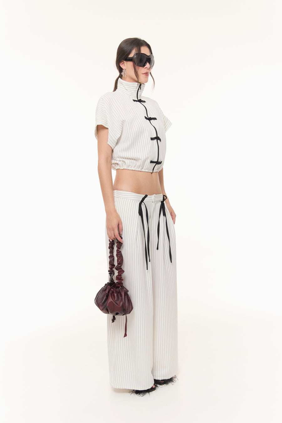 Set Brooklyn Blanco Rayas