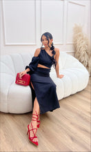 Cargar imagen en el visor de la galería, Vestido Francia Negro
